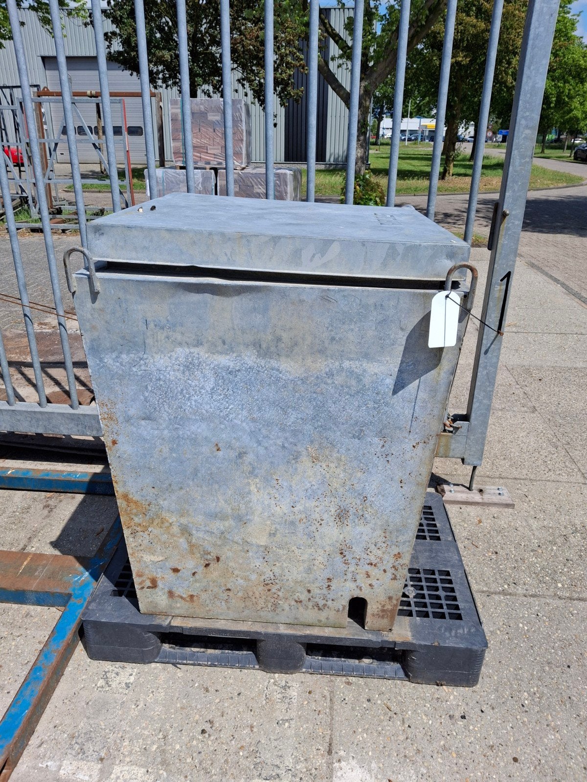 Robuuste Abuis Waterput - Gegalvaniseerd Staal, Doe-het-zelf en Verbouw, Ophalen, Gebruikt
