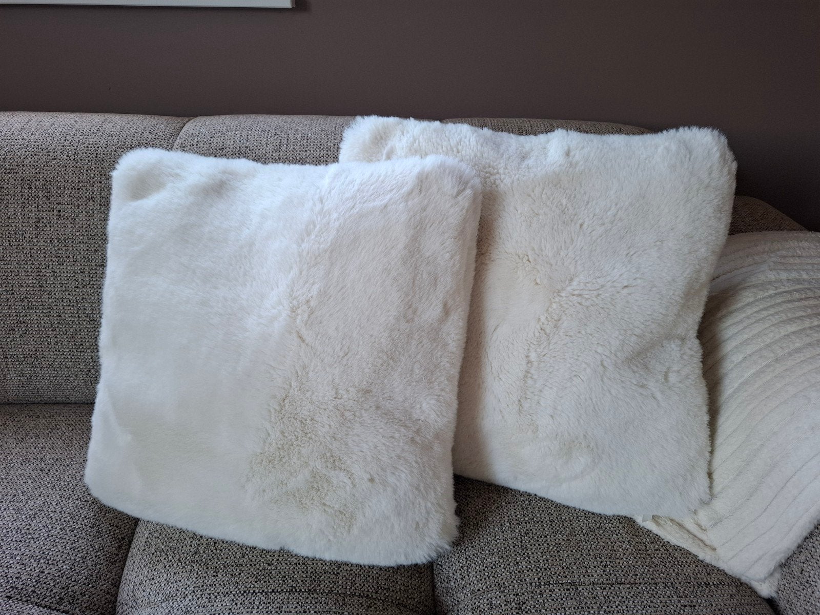 Zara Home Kussens - 45x45 cm, Ophalen, Overige merken, Gebruikt, Wit