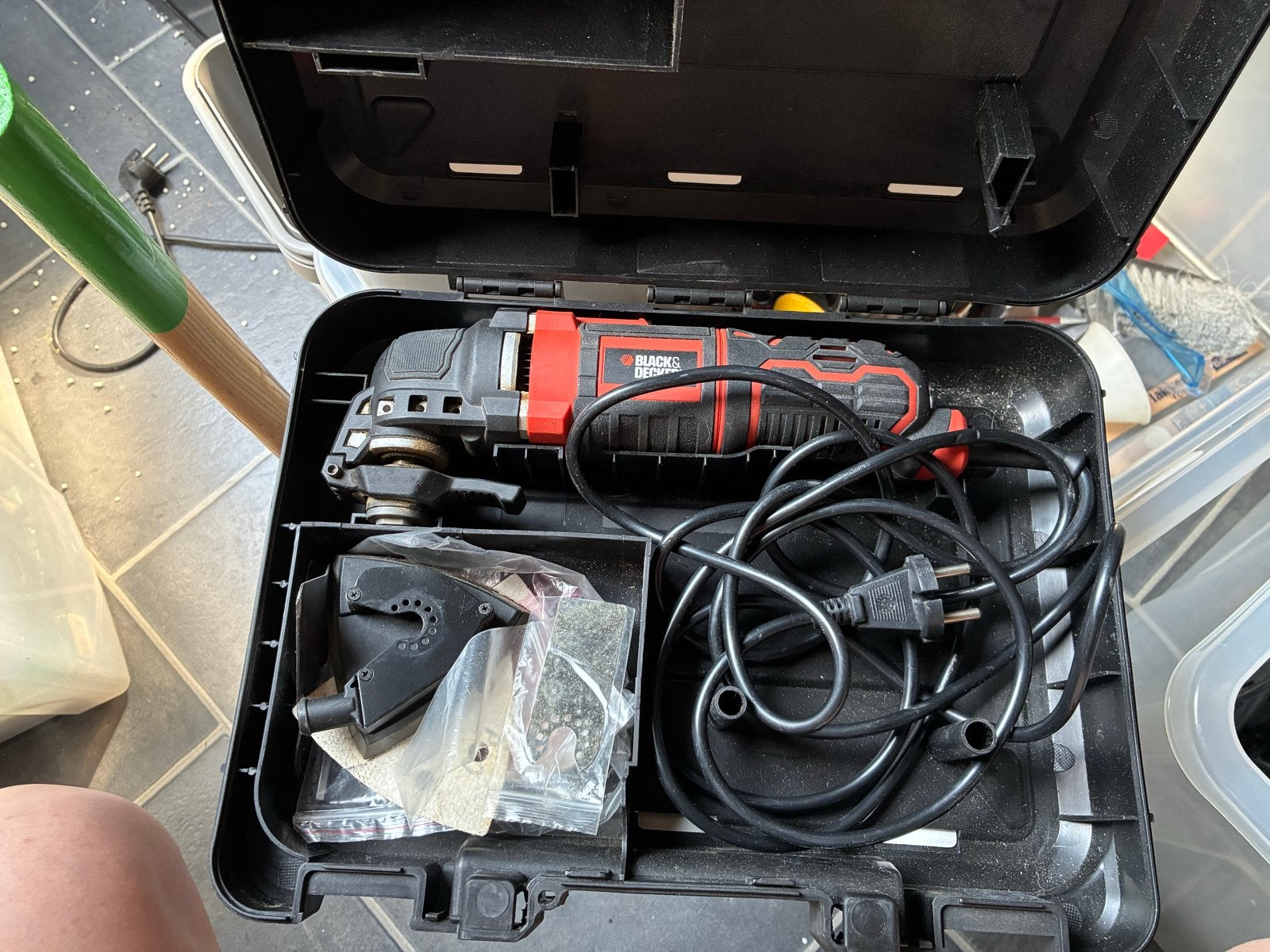 Black & Decker Multitool 300W - Zo goed als nieuw, Ophalen of Verzenden, Zo goed als nieuw, Multitool