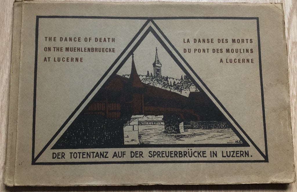 DER TOTENTANZ AUF DER ... - 1927, Ophalen of Verzenden