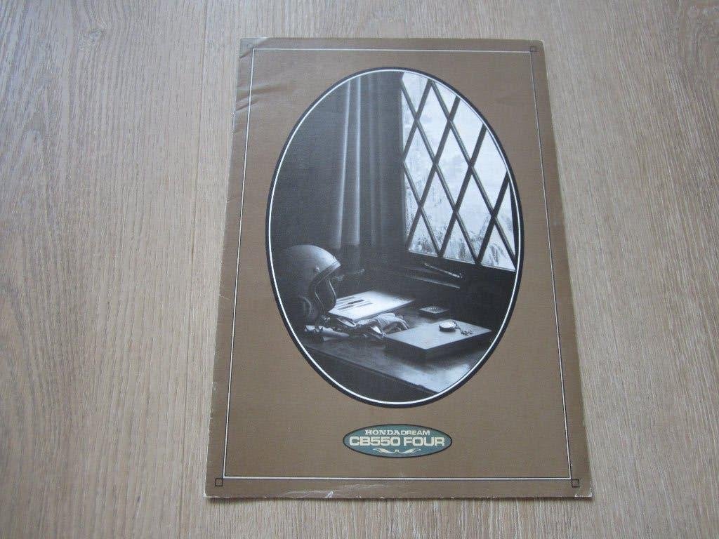 Honda CB 550 Four brochure folder 1975 ? zeldzaam !, Ophalen of Verzenden, Honda