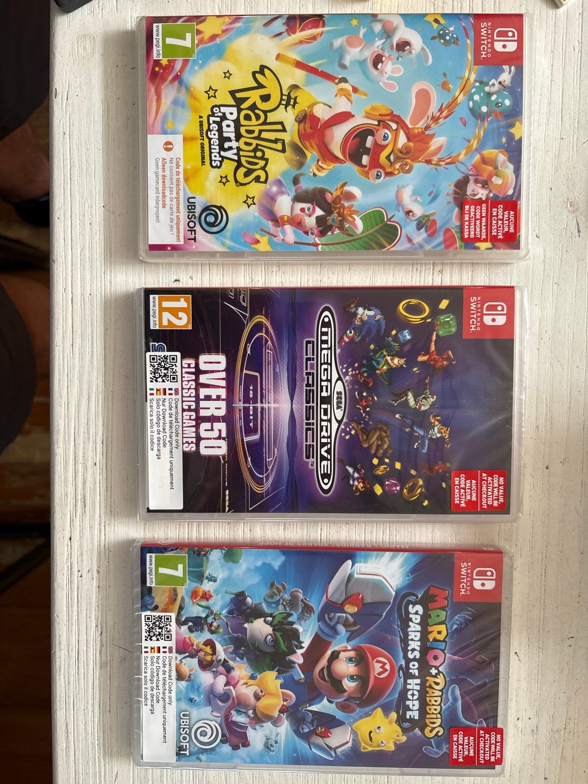 Nieuwe Nintendo Switch Games: Rabbids, Mario + Rabbids, Mega, Ophalen, Nieuw, Met games