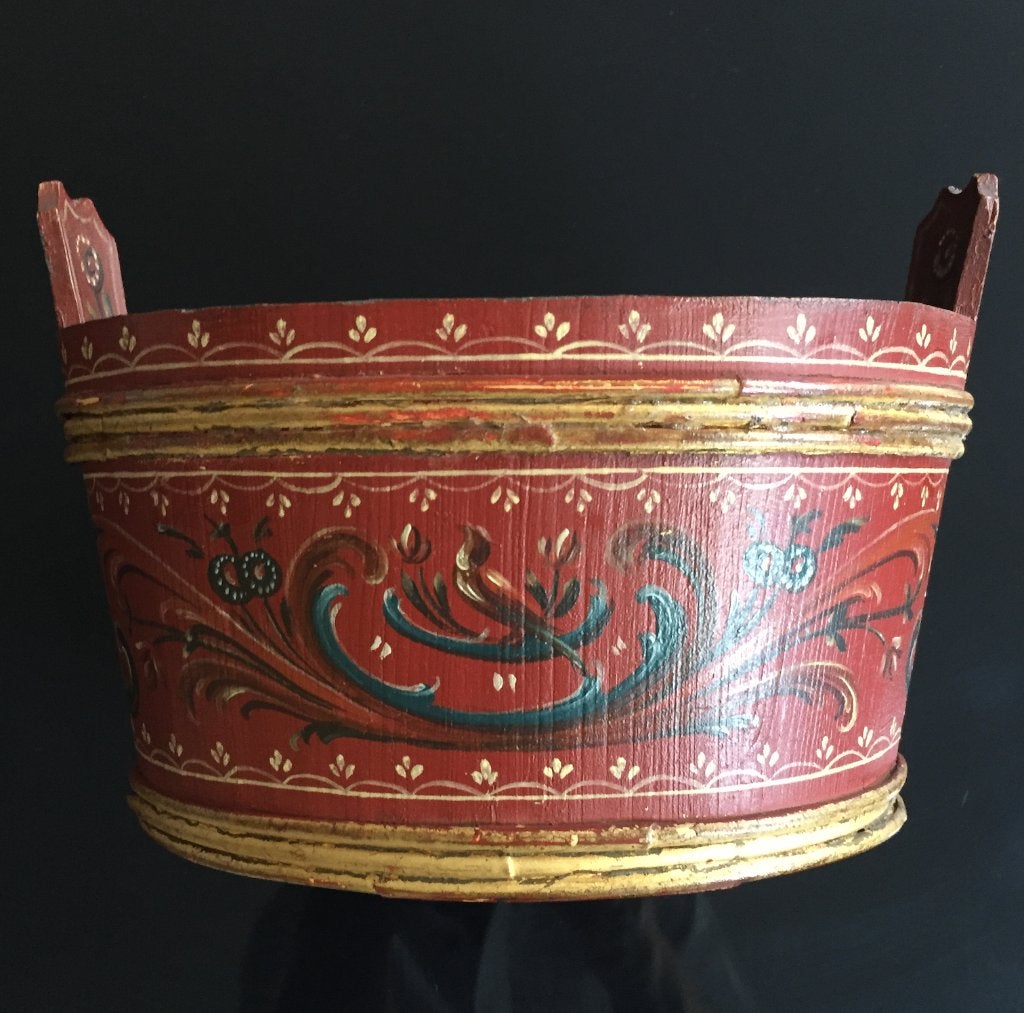 Kuipje, Volkskunst Hindeloopen, Antiek en Kunst, Ophalen of Verzenden
