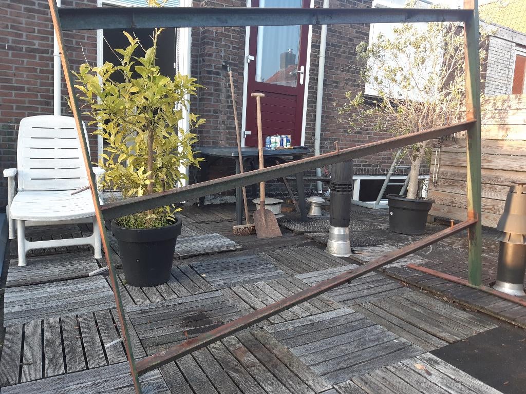 Te koop: zwaar stalen frame, Ophalen, Gebruikt, Overige metalen