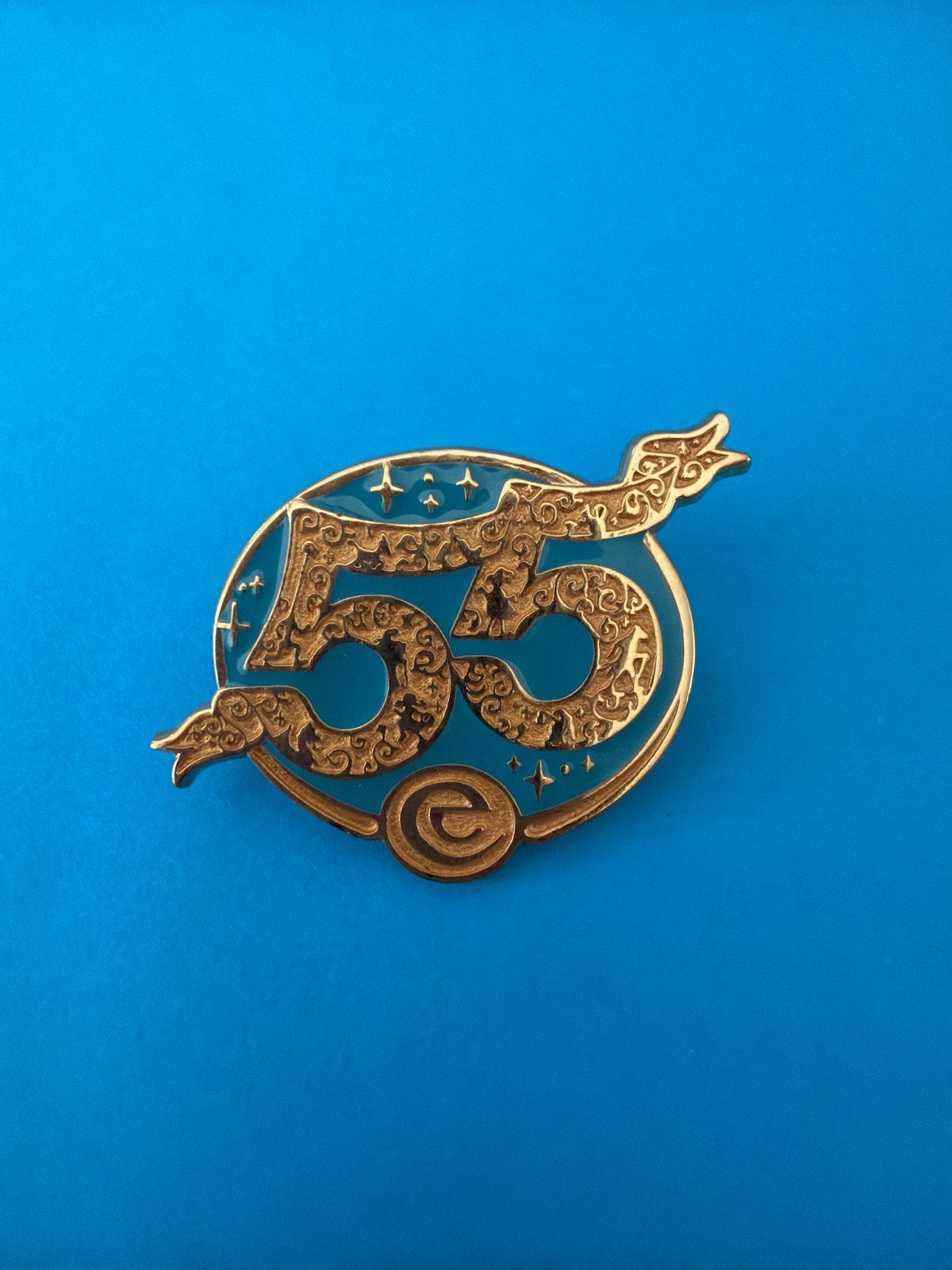 Efteling Pin - Efteling 55 Jaar, Ophalen, Zo goed als nieuw, Button of Speldje