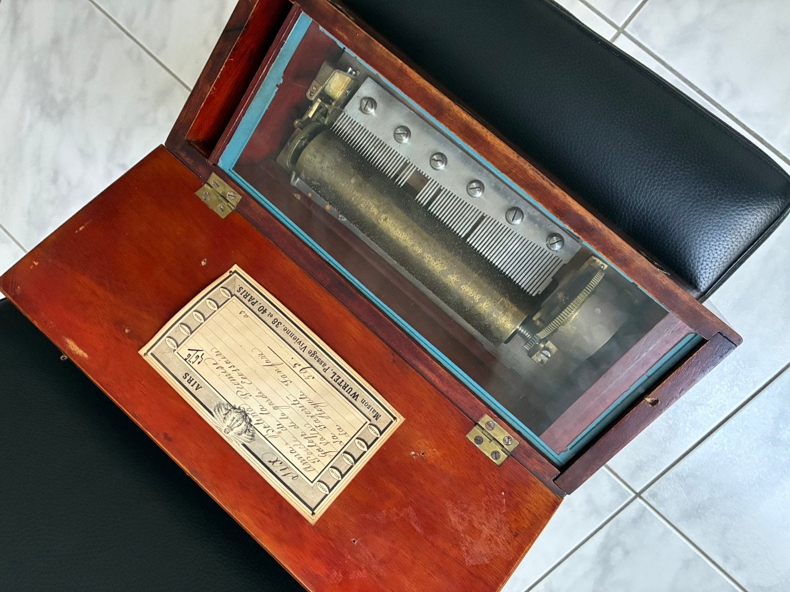 Antieke vroege speeldoos, Ophalen of Verzenden