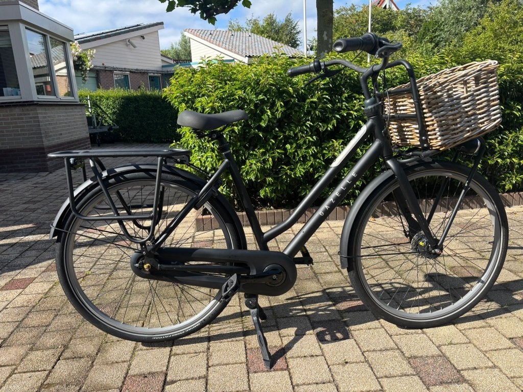 Gazelle heavy duty transportfiets 54cm (zwart), Ophalen, 53 tot 56 cm, Versnellingen, Zo goed als nieuw