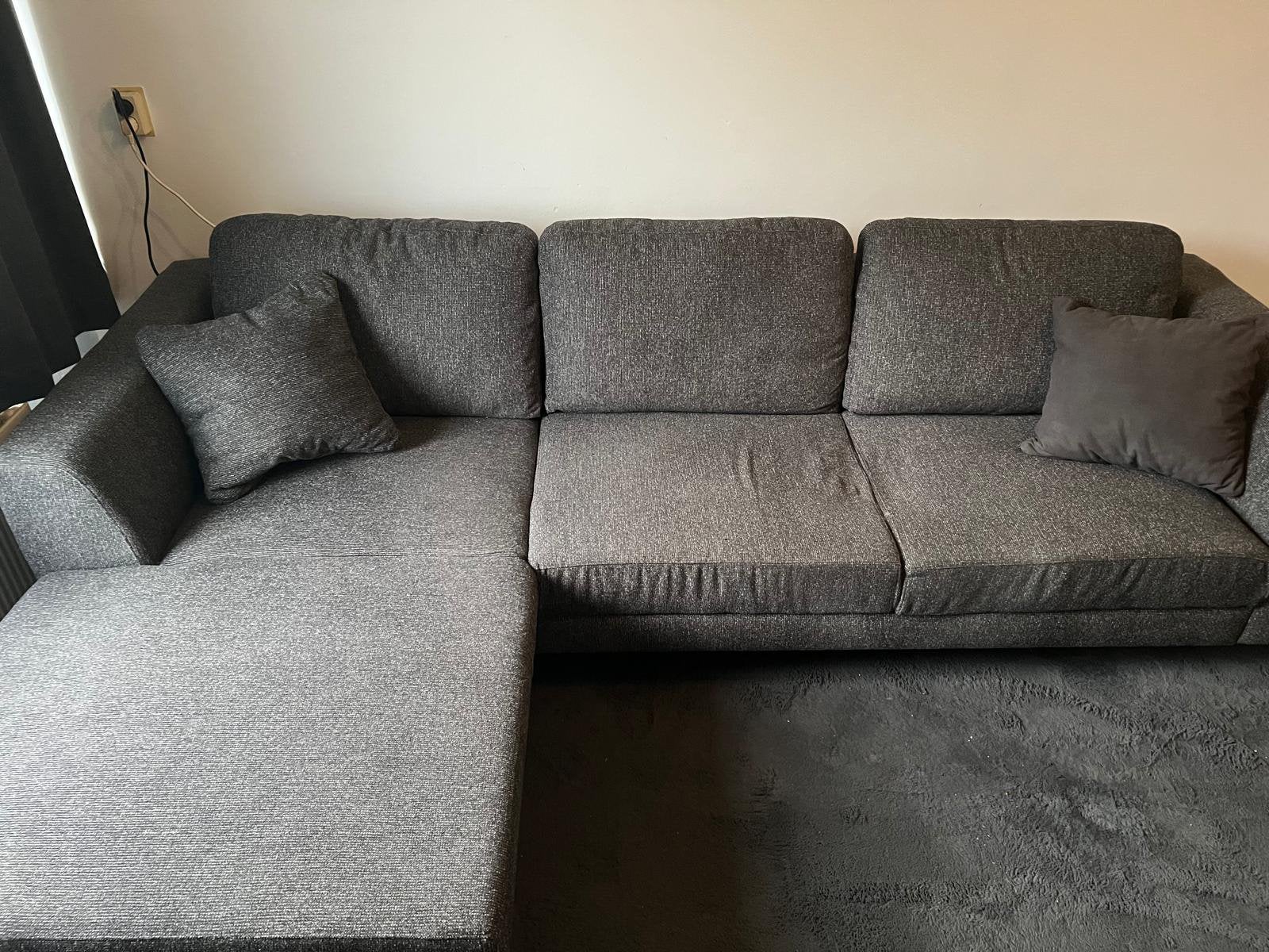Mag direct mee! Hoekbank met eiland Lissabon, Huis en Inrichting, 250 tot 300 cm, Hoekbank, Ophalen of Verzenden, Zo goed als nieuw