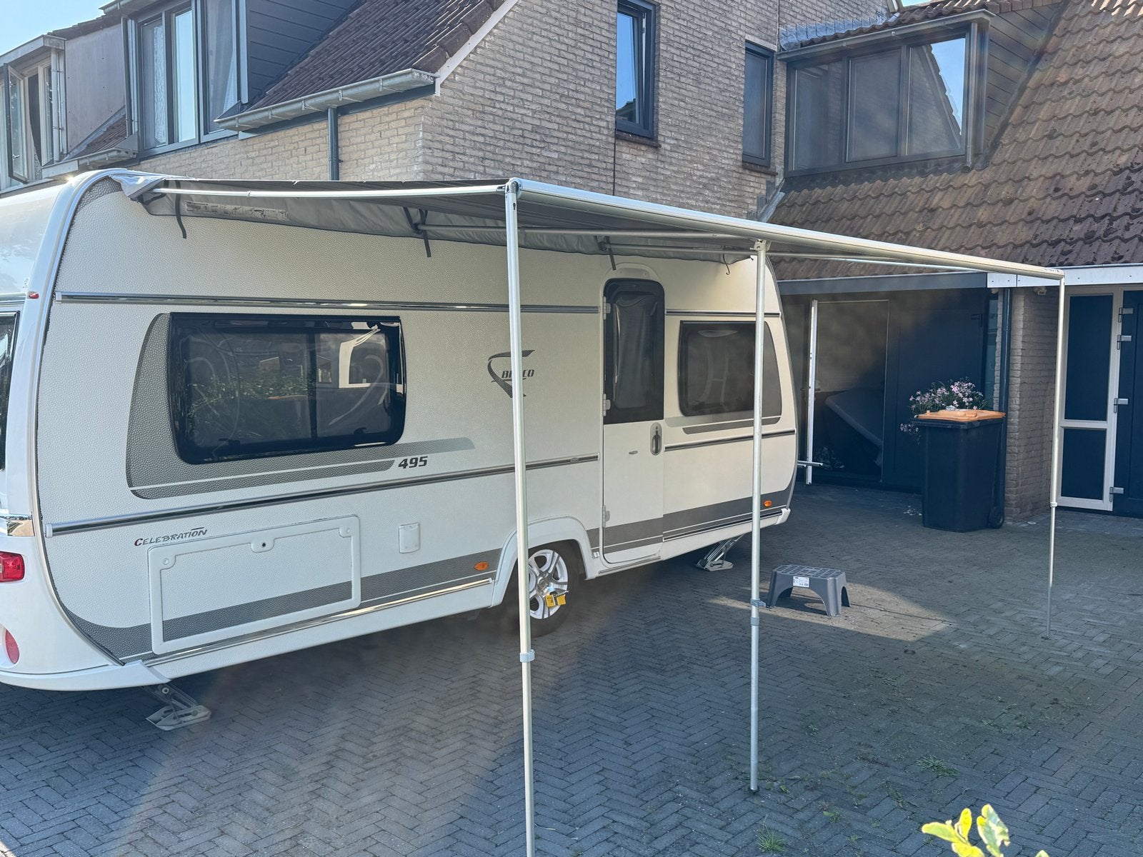 Fiamma Caravanstore 440 Zakluifel incl 1 zijwand, Ophalen, Zo goed als nieuw