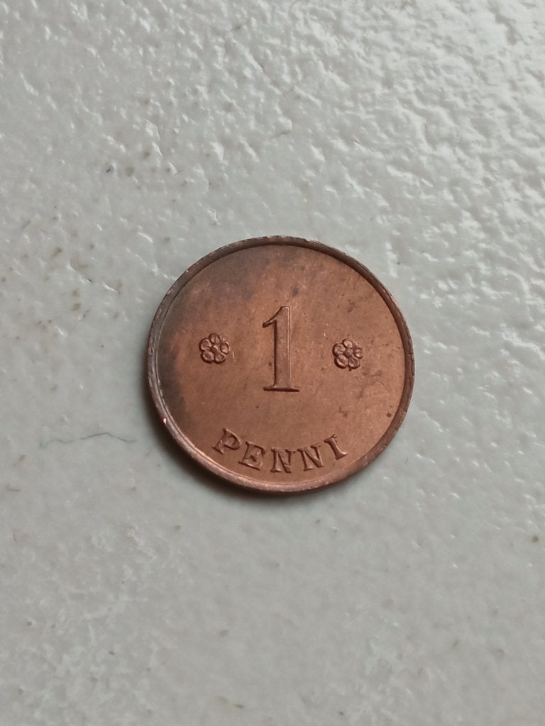 Finland 1 penni 1924., Ophalen of Verzenden, Overige landen, Losse munt