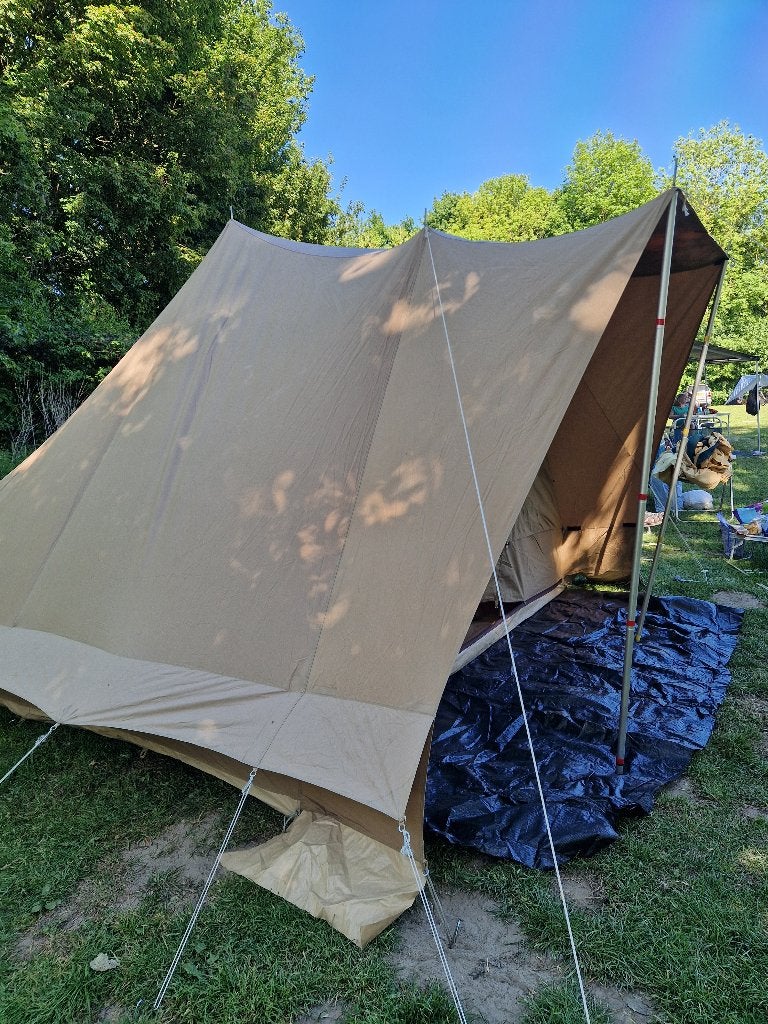Tent Esvo Huron tent lichtgewicht katoen, Caravans en Kamperen, Tenten, Ophalen, Gebruikt, Tot en met 4