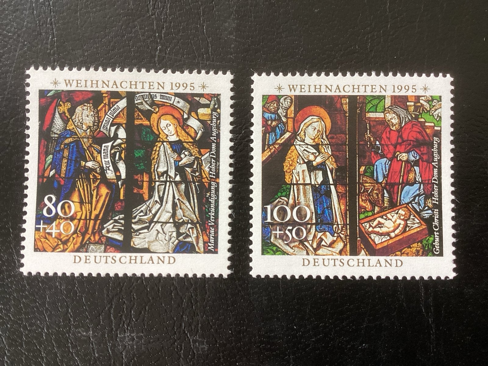 Duitse Kerstzegels 1995 - postfris 1831/1832, Postzegels en Munten, Postzegels | Europa | Duitsland, Ophalen of Verzenden, 1990 tot heden