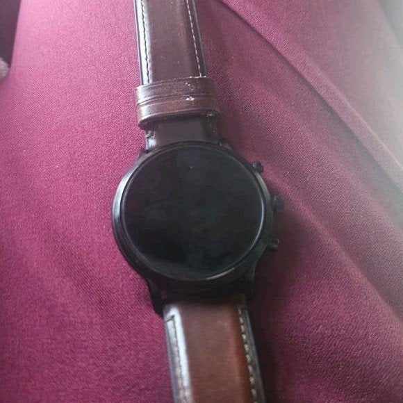Fossil Smartwatch DW10F1 - Stijlvol en Functioneel, Sieraden, Tassen en Uiterlijk, Smartwatches, Ophalen, Gebruikt, Zwart, Fossil