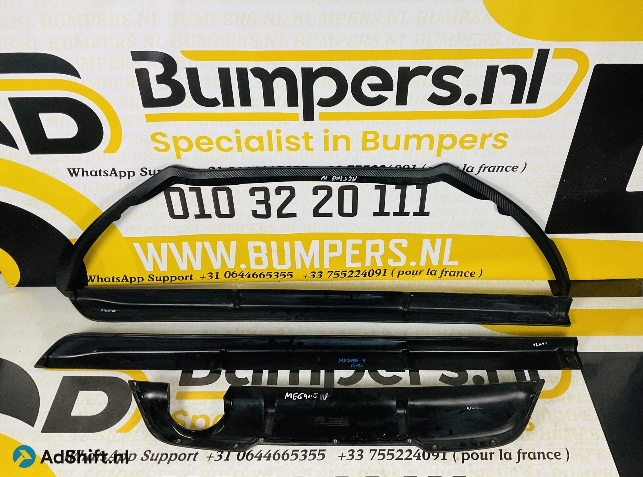 Bumper Spoiler Set Renault Megane 4 2016-2021 Body Kit Sport, Auto-onderdelen