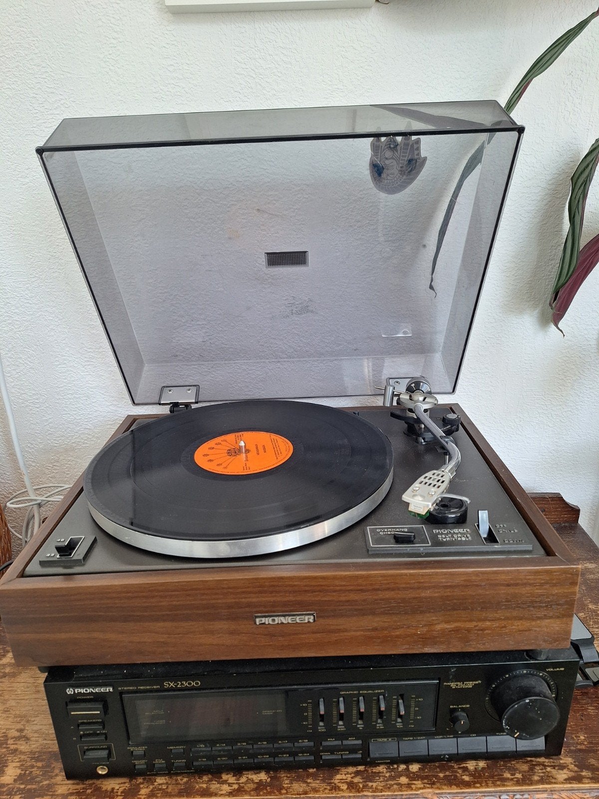 Pioneer PL-12D Platenspeler - Vintage Hifi, Ophalen, Gebruikt, Automatisch, Pioneer