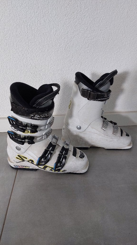 Kinderskischoen maat 35,5/36, Gebruikt, 100 tot 140 cm, Schoenen, Skiën