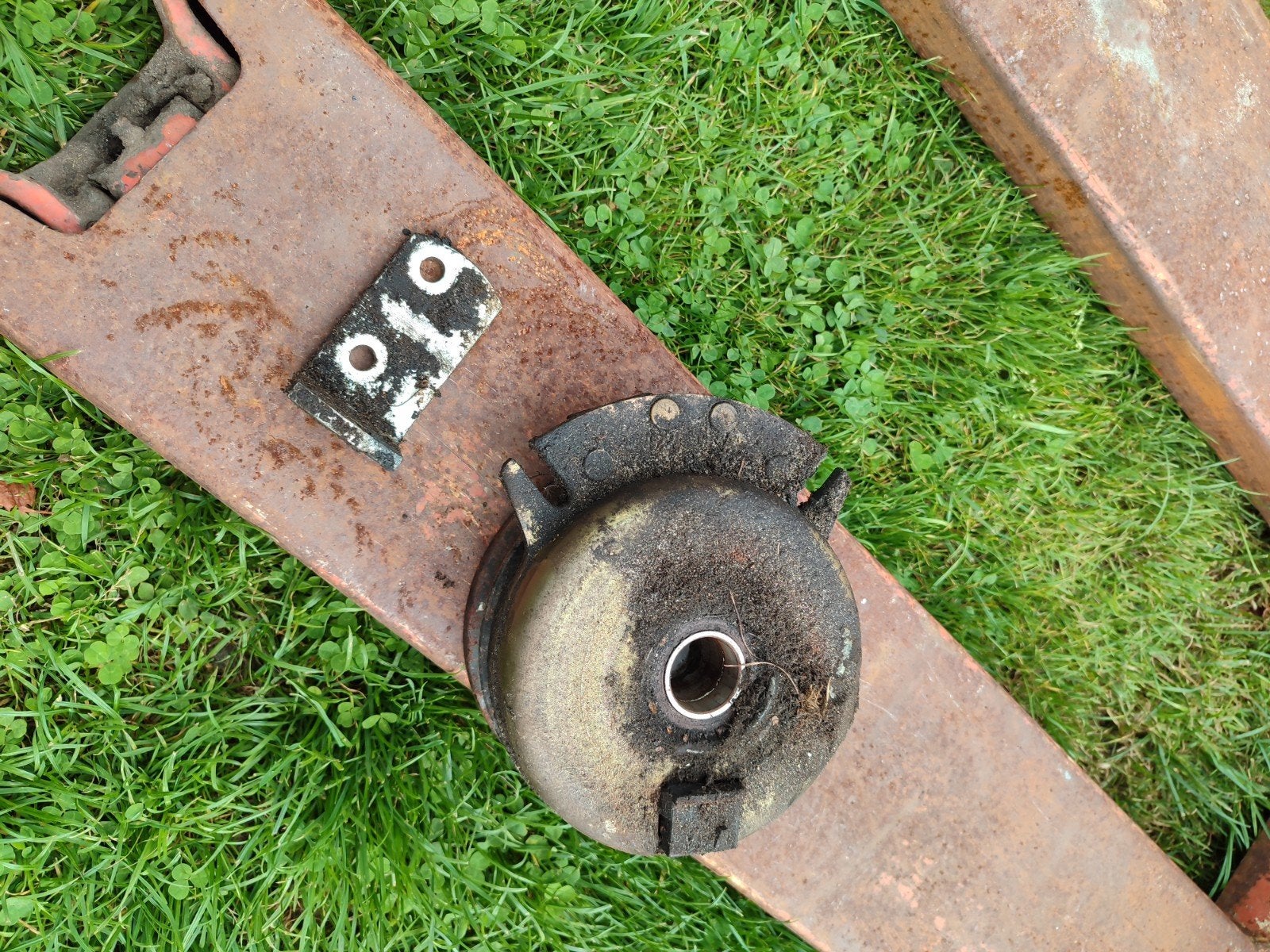 Elektrische meskoppeling zitmaaier, Tuin en Terras, Grasmaaiers, Ophalen of Verzenden, Gebruikt, 50 cm of meer