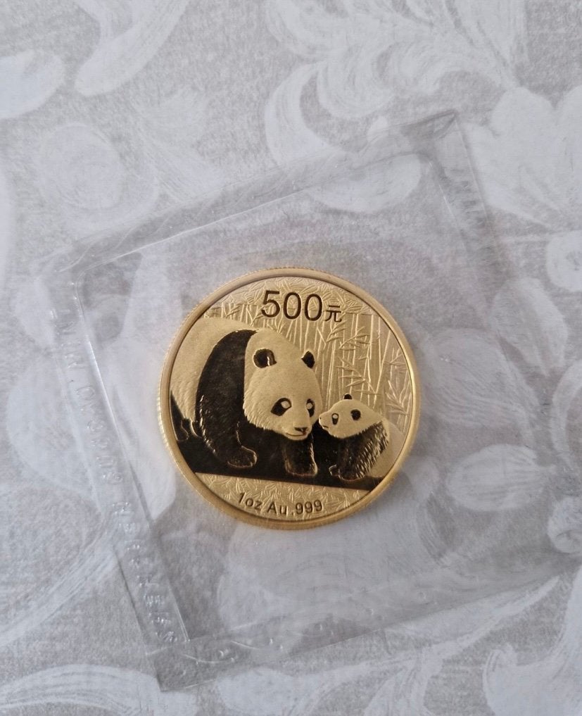 China Panda Gouden Munt 2011 - 1 Ounce Au .999 Goud, Ophalen of Verzenden, Goud