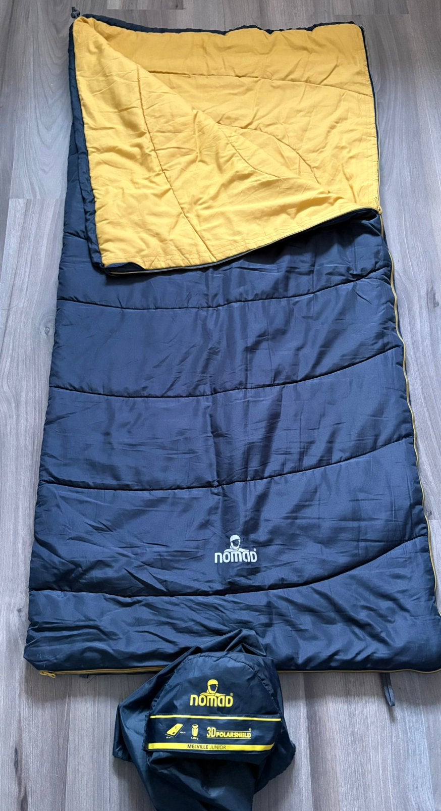 Nomad slaapzak Melville Junior 70 x 150cm, Ophalen of Verzenden, Zo goed als nieuw
