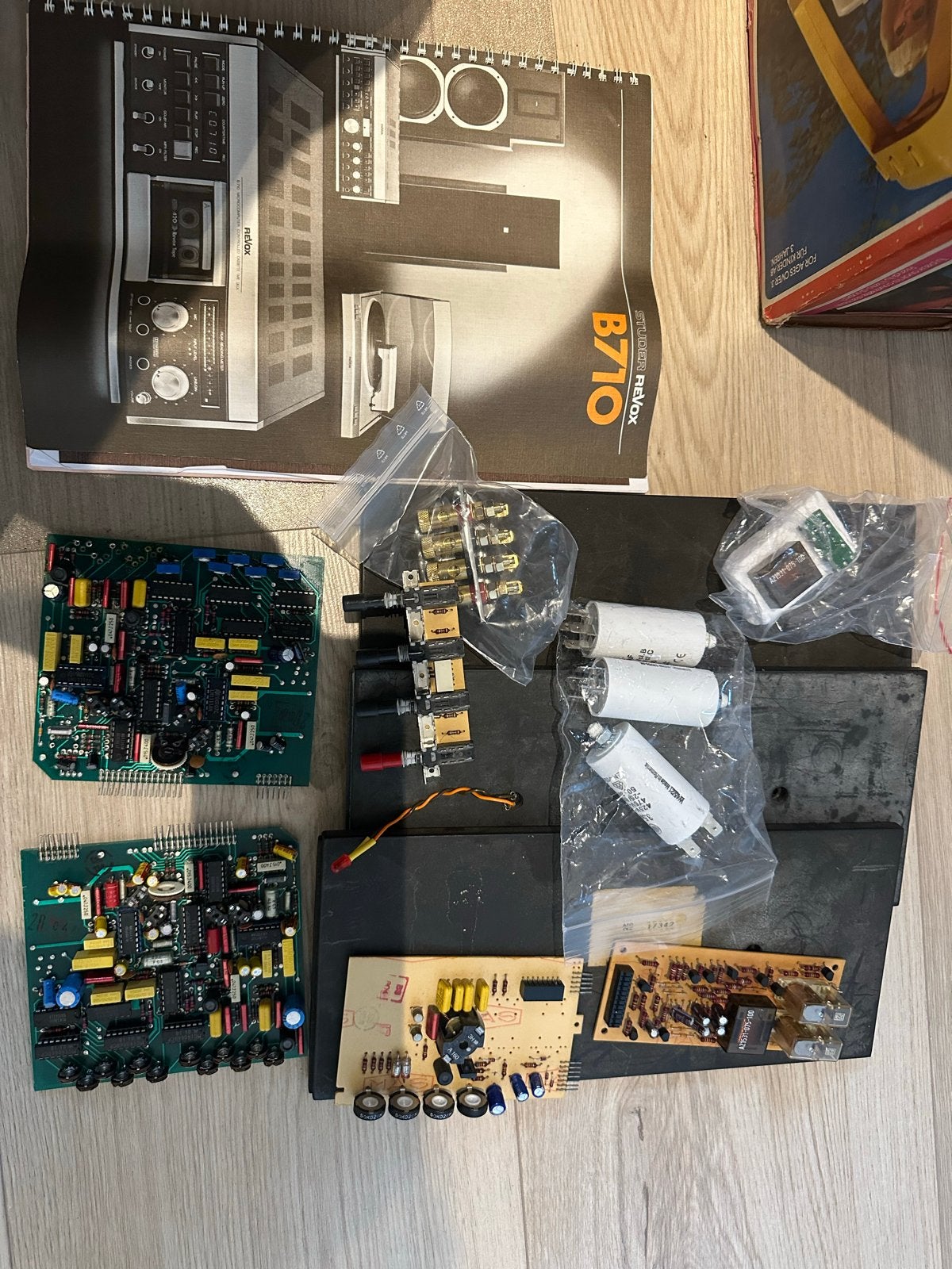 Revox onderdelen en handleiding, Audio, Tv en Foto, Bandrecorders, Ophalen of Verzenden
