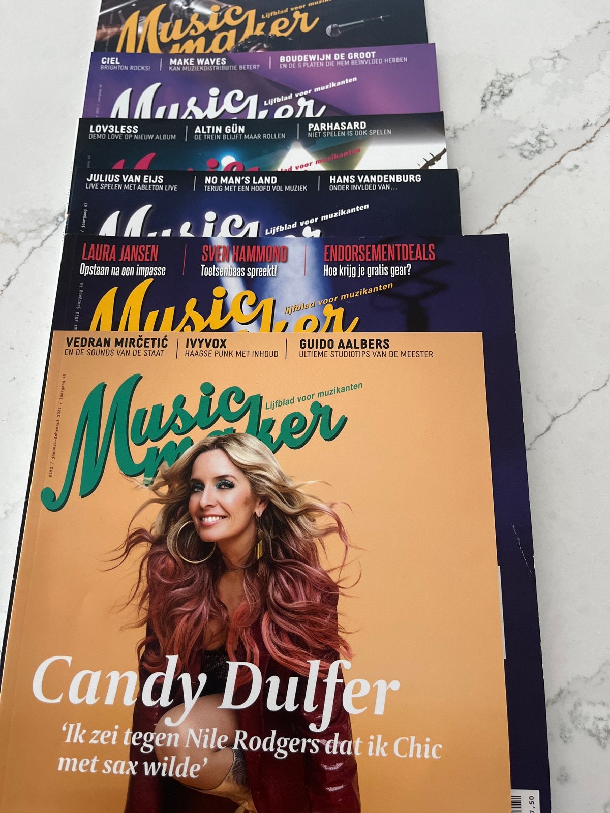 Music Maker Magazine - Diverse edities, Ophalen of Verzenden, Gelezen, Muziek, Film of Tv