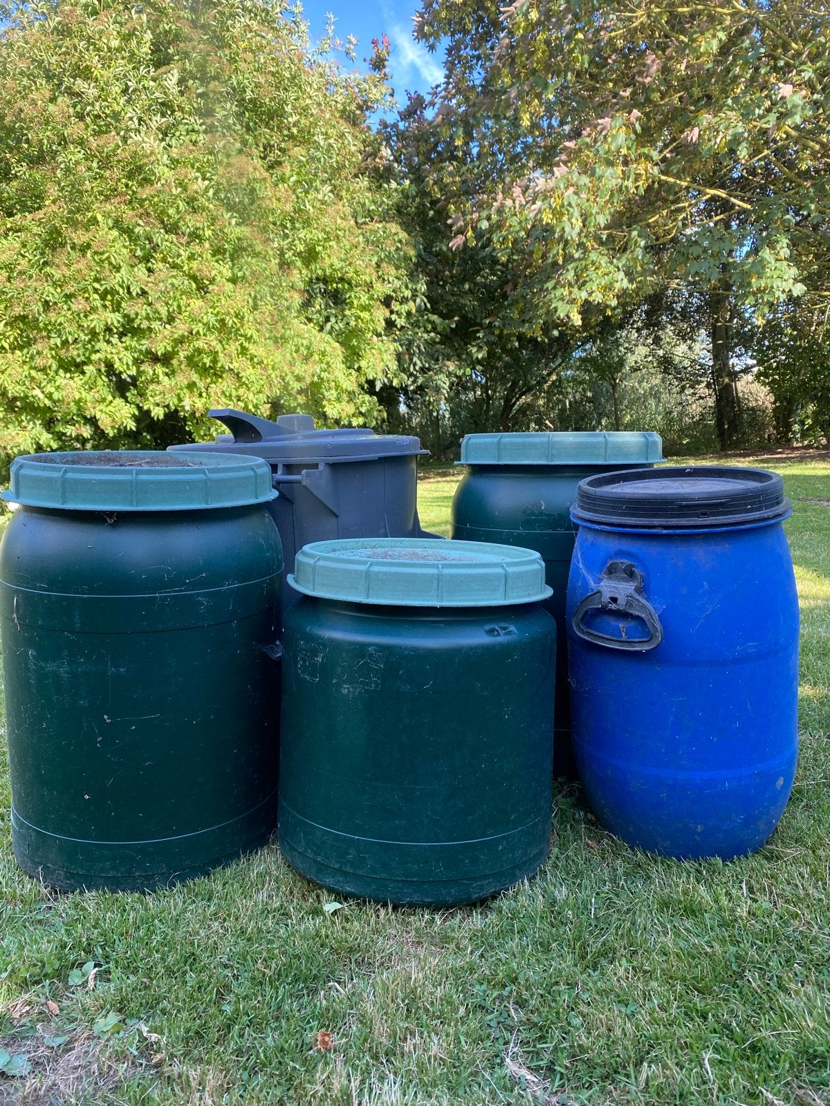 Diverse vaten/tonnen en afvalbakken, 150 liter of meer, Ophalen, Gebruikt