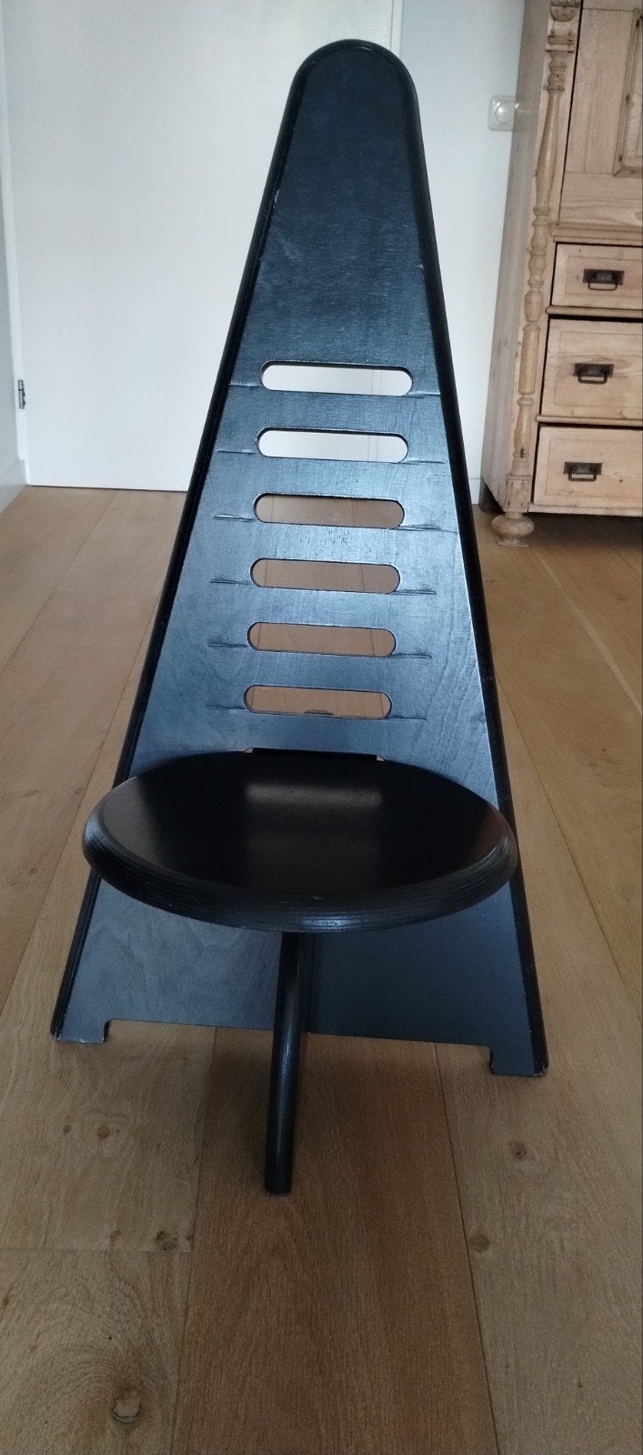 Foto 2 van te koop Lundia minimalistische stoel, jaren 80.