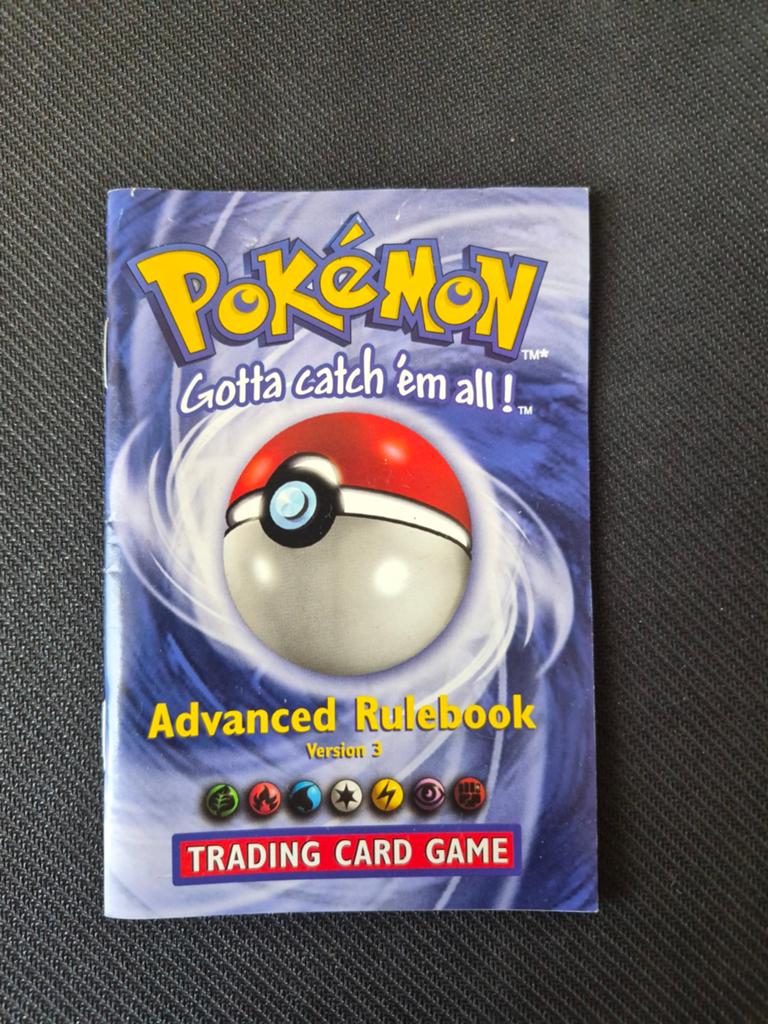 Pokemon tcg advanced rulebook, Ophalen of Verzenden