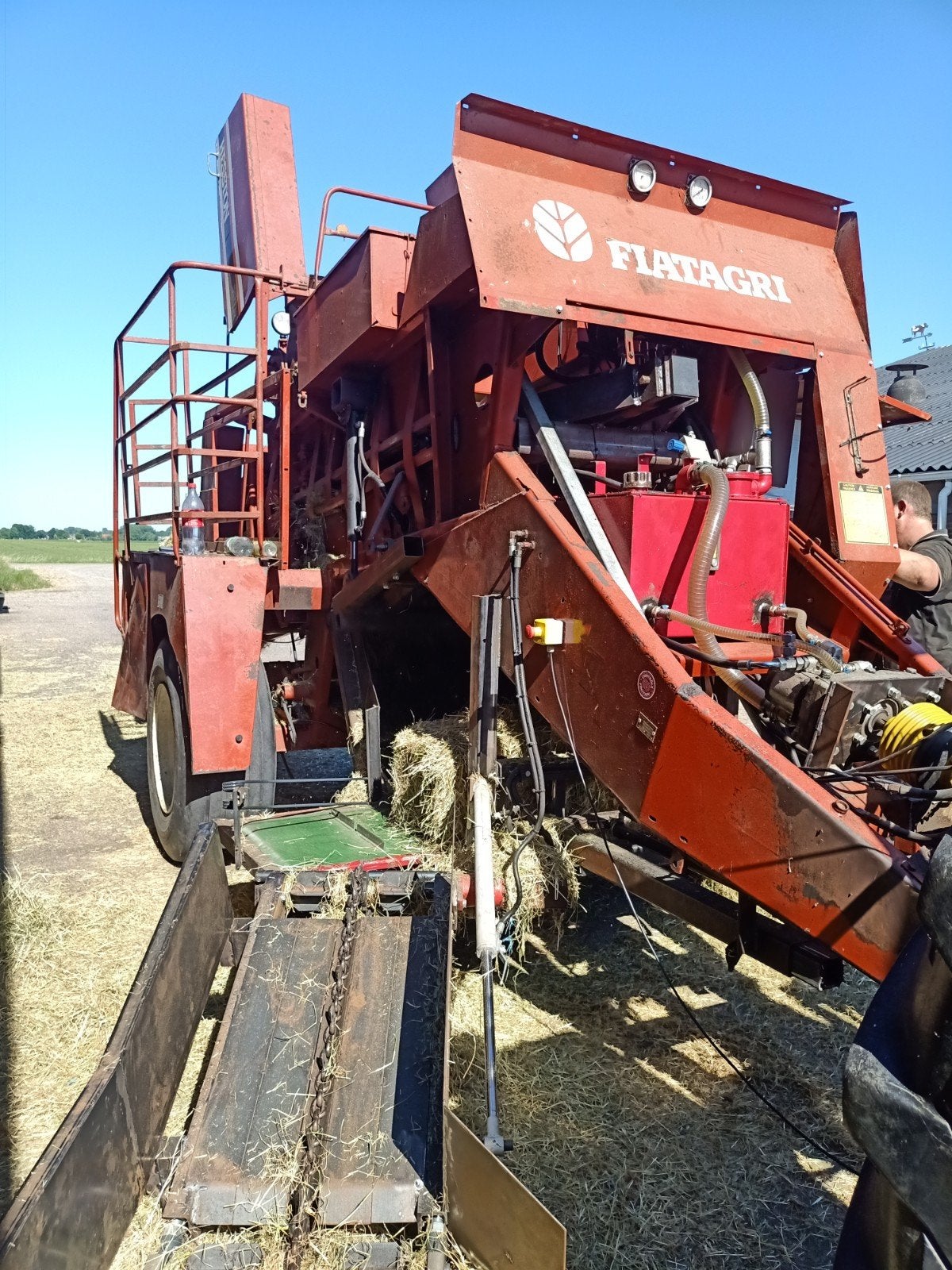 Heston 4700 Bundelaar, Ophalen, Akkerbouw, Oogstmachine