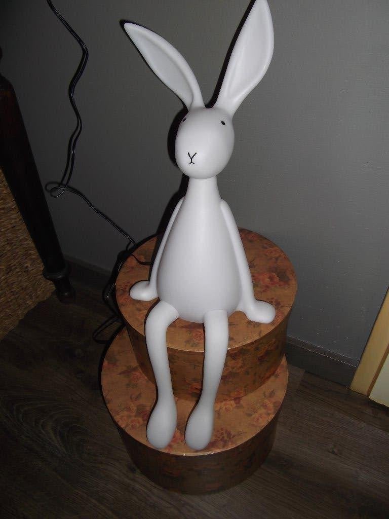 *Lamp schattig konijn Joseph*, Ophalen of Verzenden, Nieuw, Wit, Kunststof