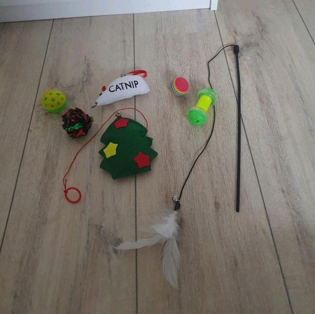 Nieuw 8 stuks kattenspeelgoed, Ophalen of Verzenden, Nieuw