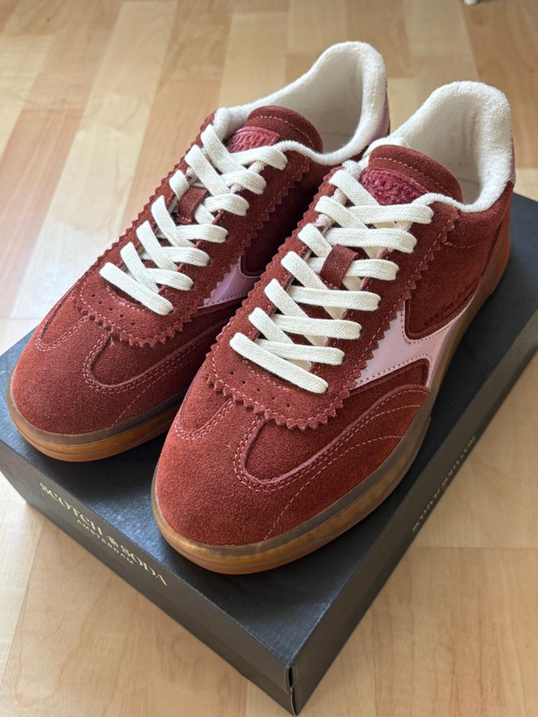 Nieuwe Scotch & Soda sneakers - maat 38, Nieuw, Ophalen of Verzenden, Sneakers of Gympen, Rood