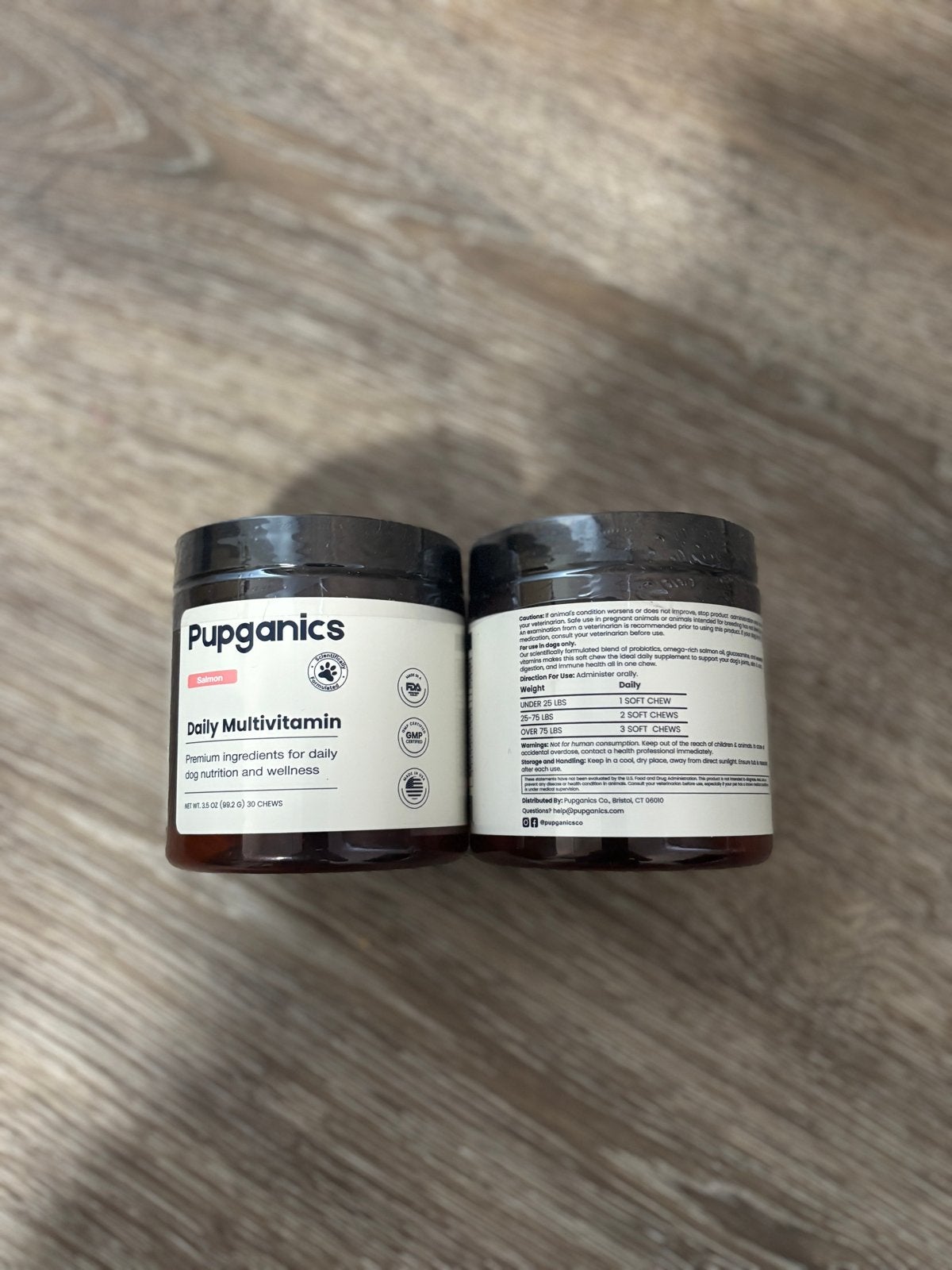 Pupganics Daily Multivitaminchews voor de hond Zalm, Ophalen of Verzenden, Nieuw