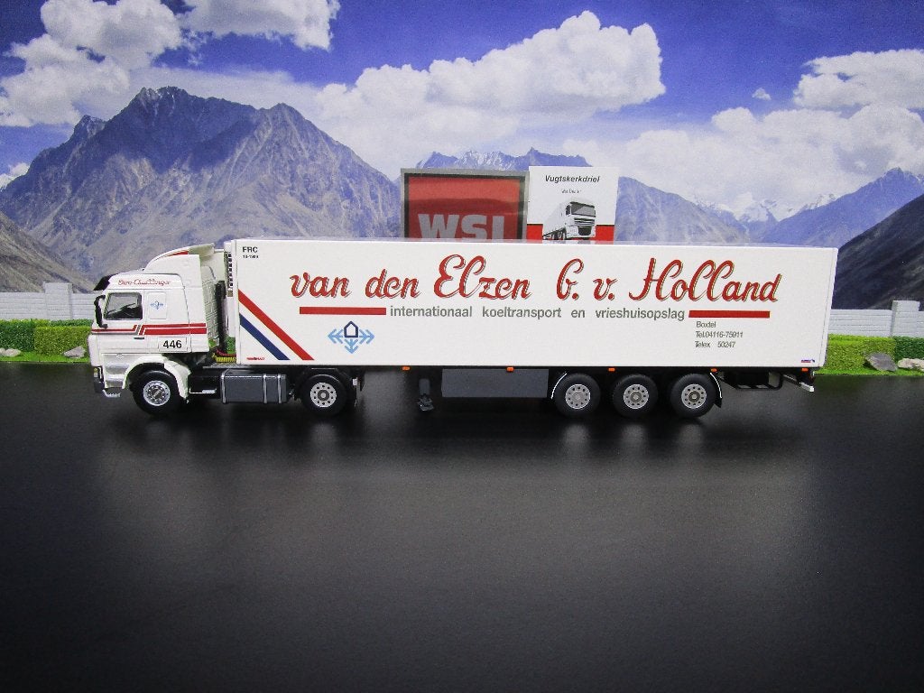 Wsi 01-4601 Scania 3 Serie , Van Den Elzen B.V. Holland, Ophalen, Nieuw, Bus of Vrachtwagen, Wsi