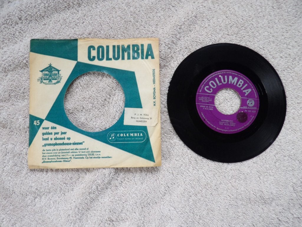 The Mudlarks - waterloo / mary ( fifties !!  ), Gebruikt, 7 inch, Pop, Beschermende buitenhoes