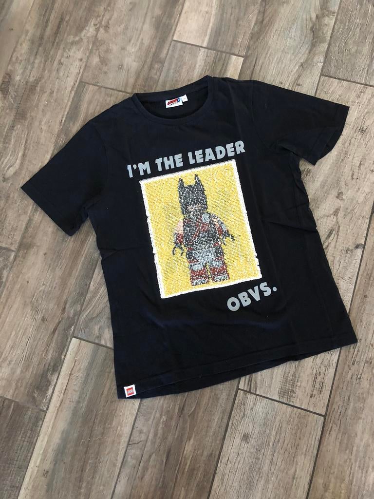 💙 NIEUW LEGO MOVIE 2 Mt 140 shirt zwart BATMAN jongen, Ophalen of Verzenden, Nieuw, Jongen, Shirt of Longsleeve