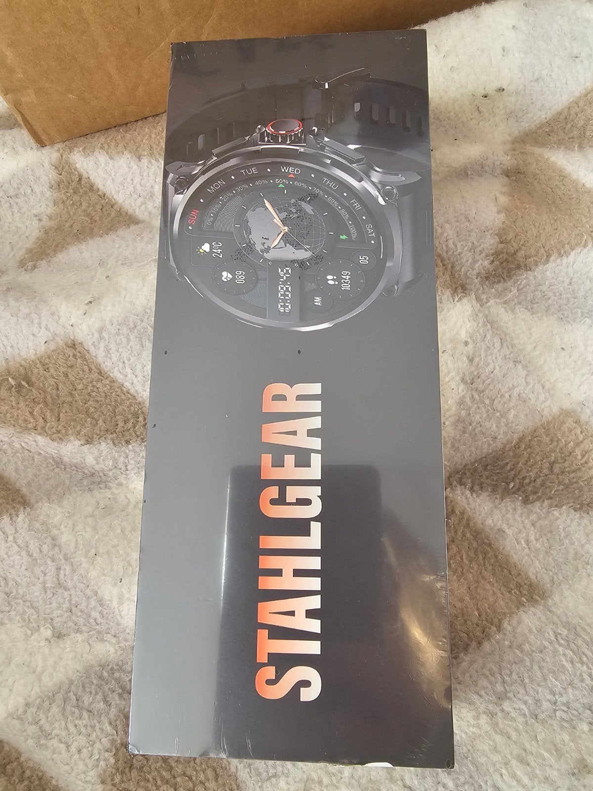 Stahlgear Smartwatch - Nieuw in doos, Hartslag, Nieuw, Ophalen of Verzenden, Waterdicht