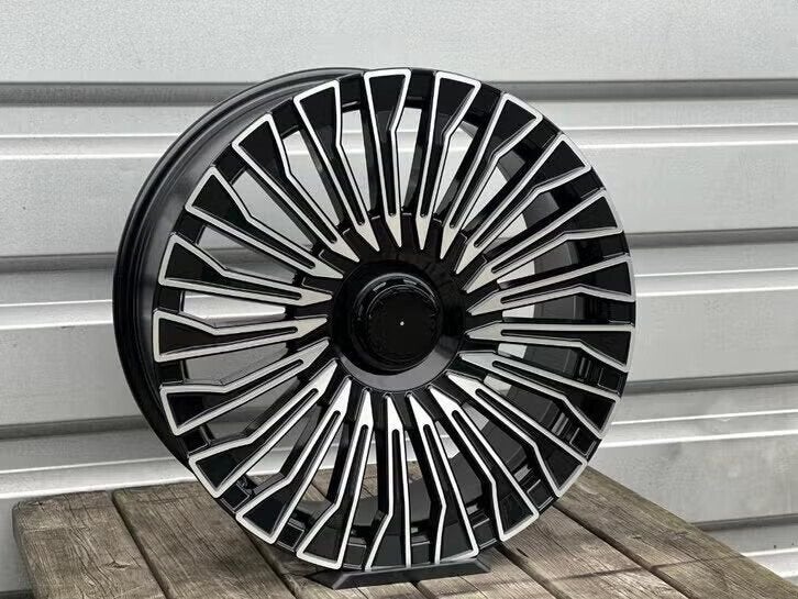 19" MERCEDES Look Nightedition Sportvelgen A B C CLA E GLA V, 19 inch, Gebruikt, Velg(en), -