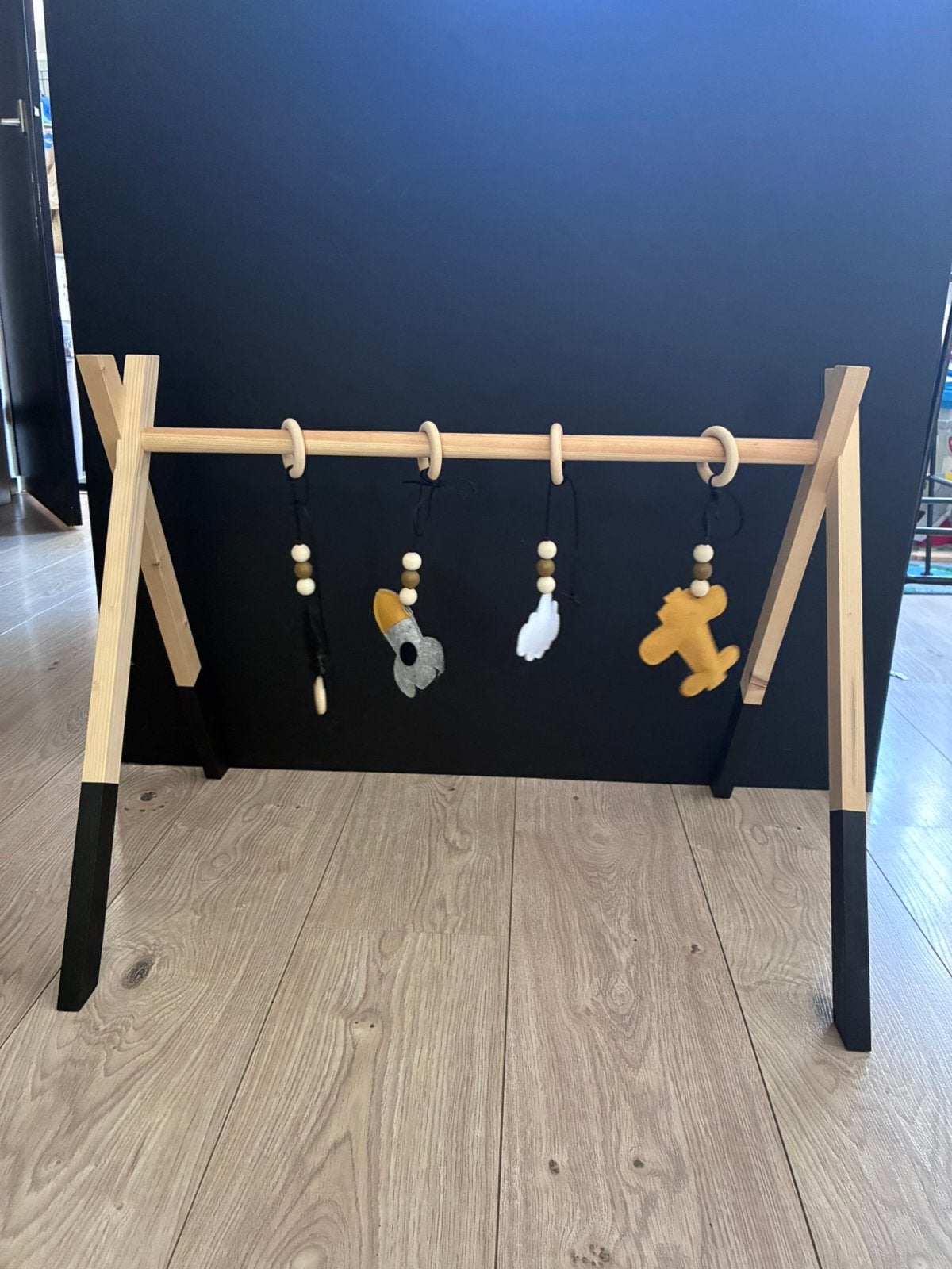 Houten babygym, Ophalen, Zo goed als nieuw