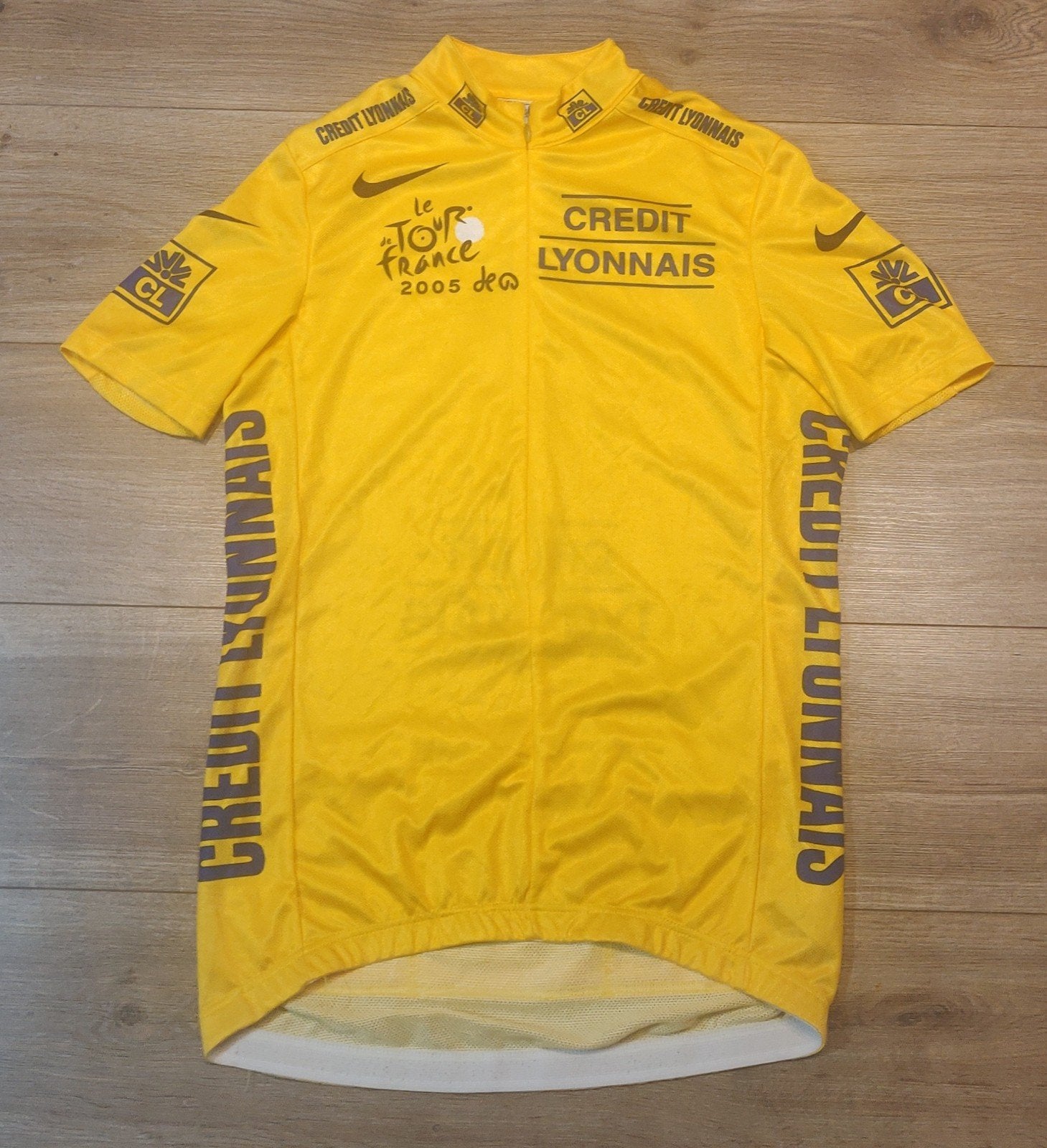 Wielershirt Gele Trui Tour de France, Ophalen of Verzenden, Zo goed als nieuw, Kleding