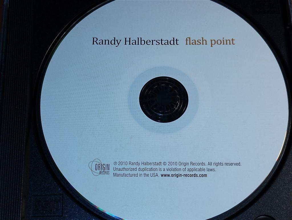 Randy Halberstadt ‎- Flash Point, Ophalen of Verzenden, Zo goed als nieuw, Jazz
