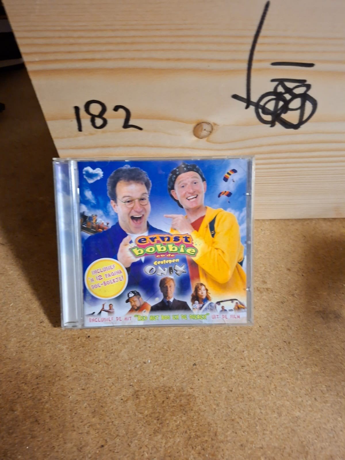 Ernst, Bobbie en de Gestolen Onix CD - Inclusief Doe-Boekje, 3 tot 5 jaar, Ophalen of Verzenden, Zo goed als nieuw, Inclusief boekje
