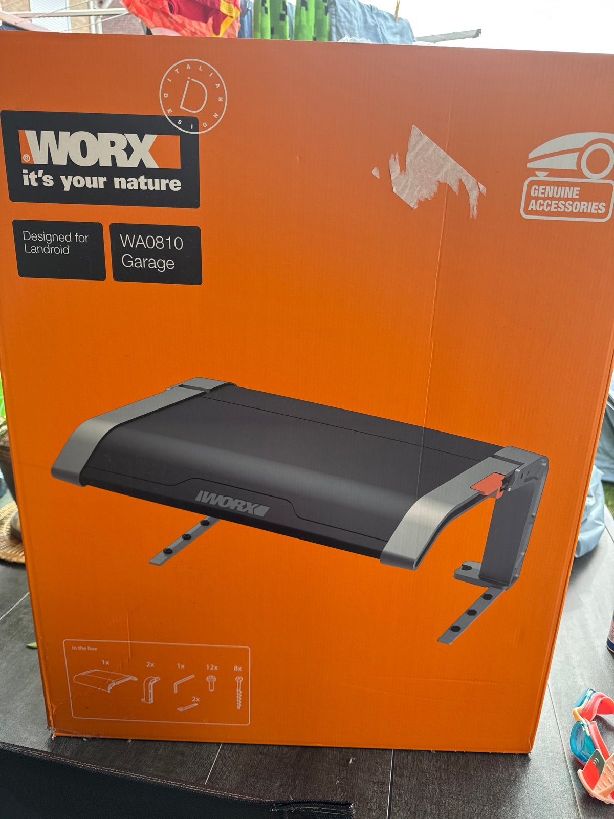 WORX WA0810 Garage voor robotmaaier - Nieuw in doos, Ophalen, Nieuw