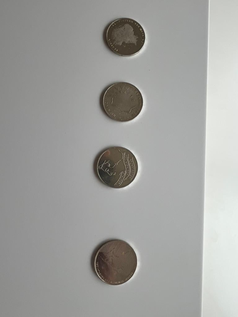 4 50 gulden munten, Ophalen of Verzenden, Koningin Beatrix, 50 gulden