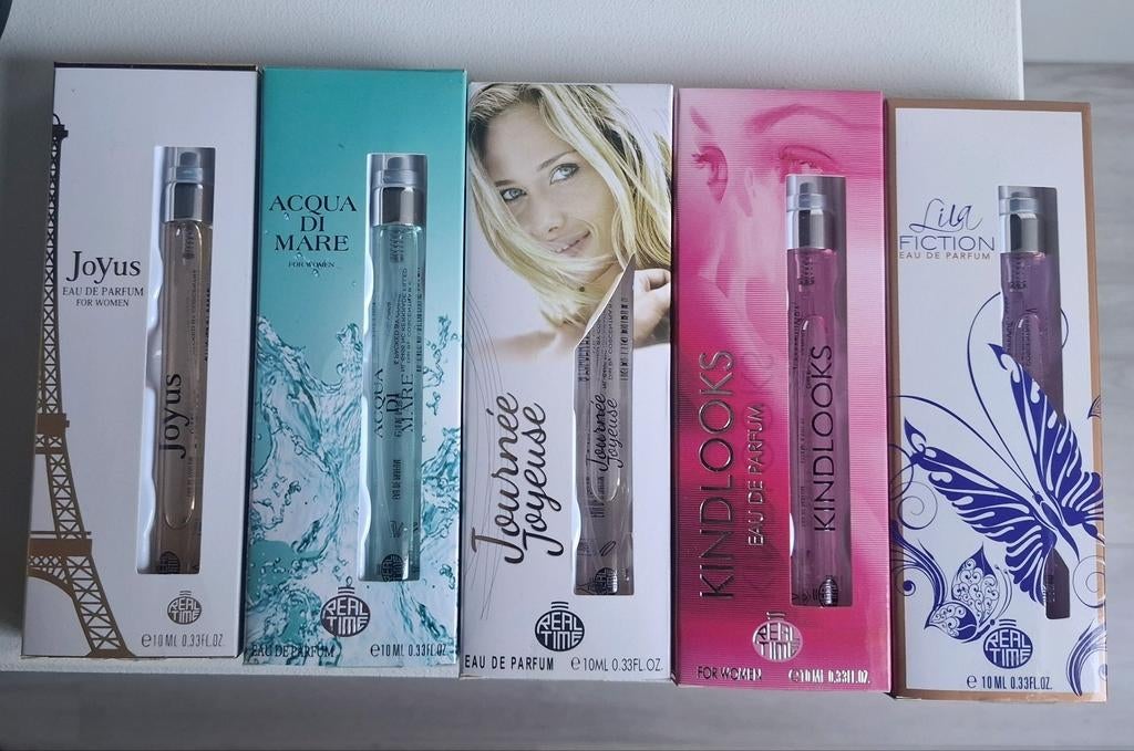 Mini parfum set 5 stuks, Ophalen of Verzenden, Nieuw