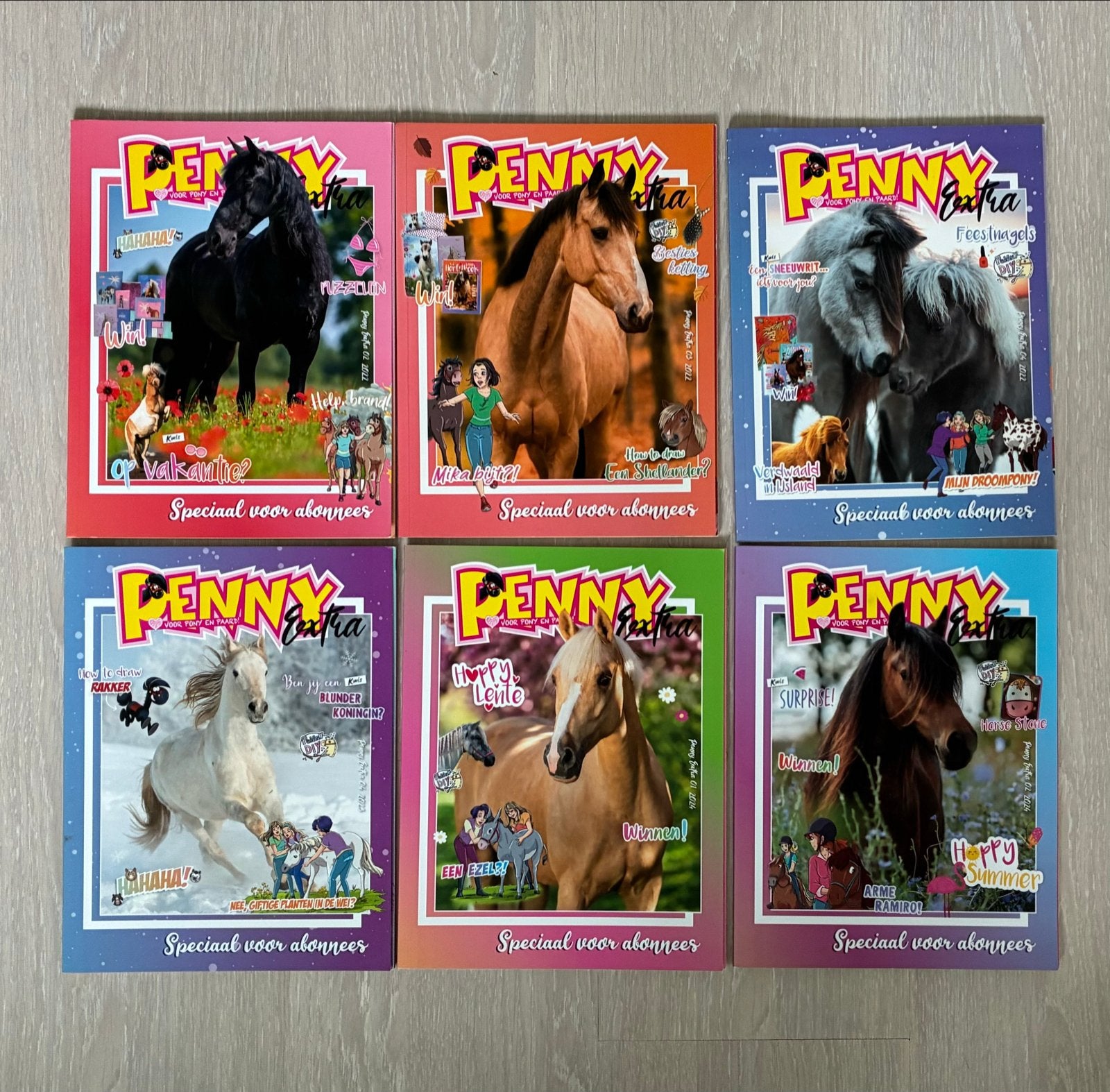 6 Penny Extra's in zeer goede staat, Ophalen, Zo goed als nieuw, Overige typen