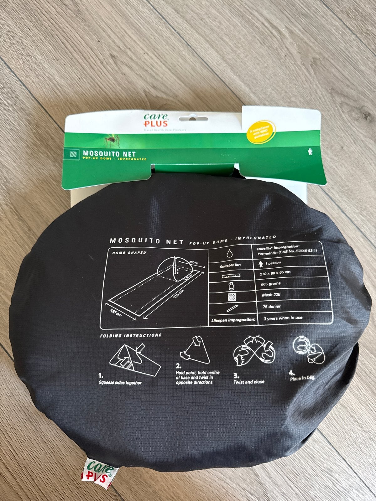 Care Plus Mosquito Net - Geïmpregneerd, Verzenden, Zo goed als nieuw