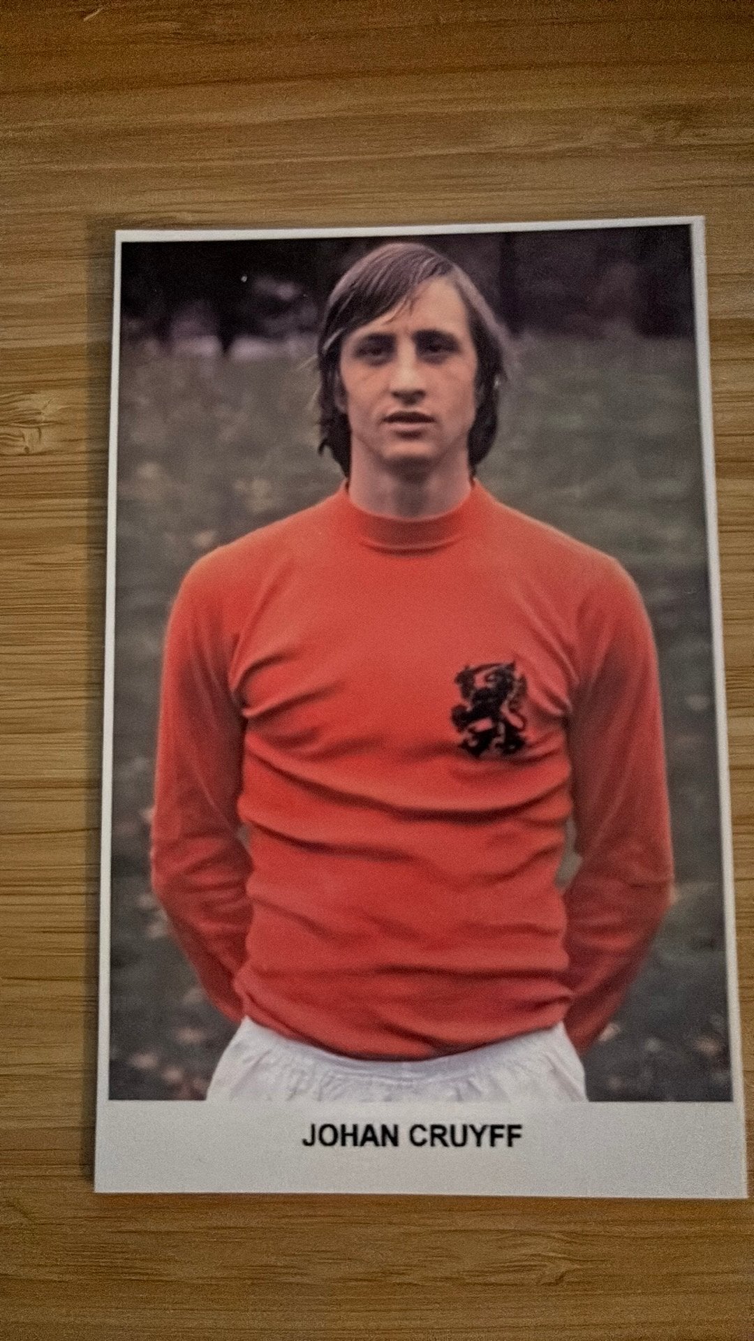 Ajax Amsterdam JOHAN CRUYFF/CRUIJFF Kaart Legends, Verzamelen, Ophalen of Verzenden, Zo goed als nieuw, Ajax, Spelerskaart
