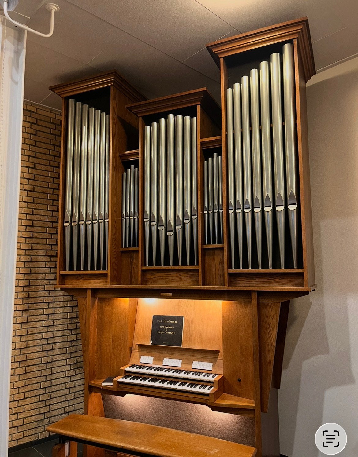 Heyligers kerkorgel in uitmuntende staat, Muziek en Instrumenten, Ophalen, Zo goed als nieuw, 2 klavieren, Orgel