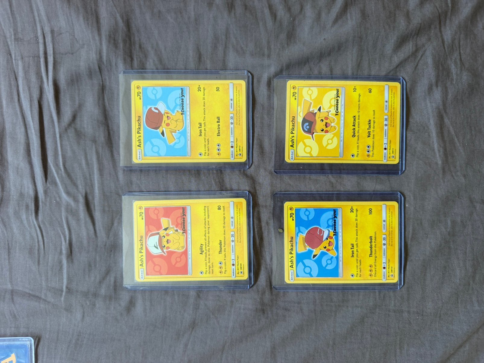 Ash pikachu Sun&Moon promo's, Ophalen of Verzenden, Zo goed als nieuw